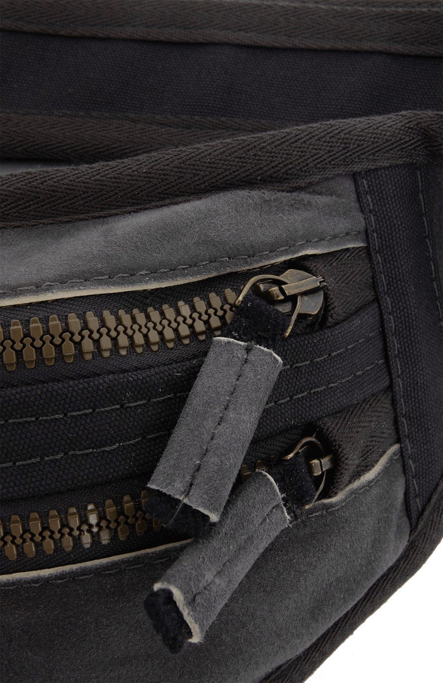 Belt bag made of ECO lamb leather