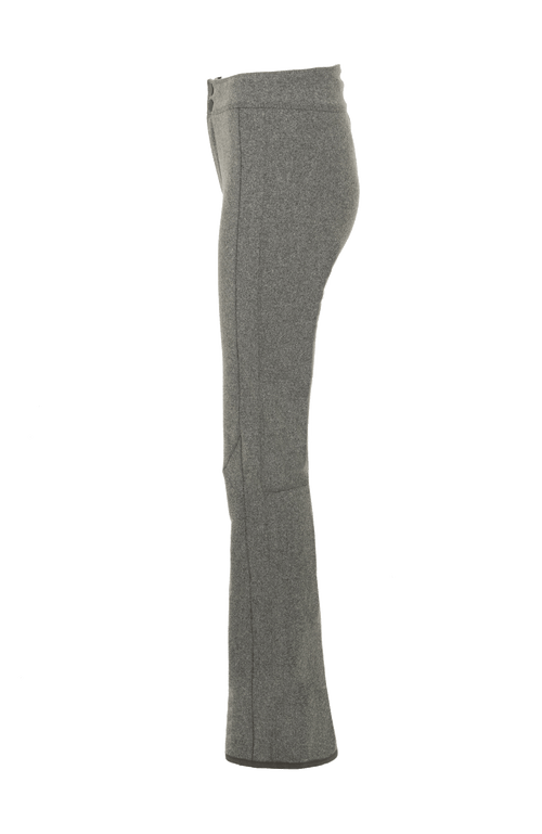 Damenskihose aus funktionalem Loden, Farbe:30-0 flanellgrau - Seitenansicht