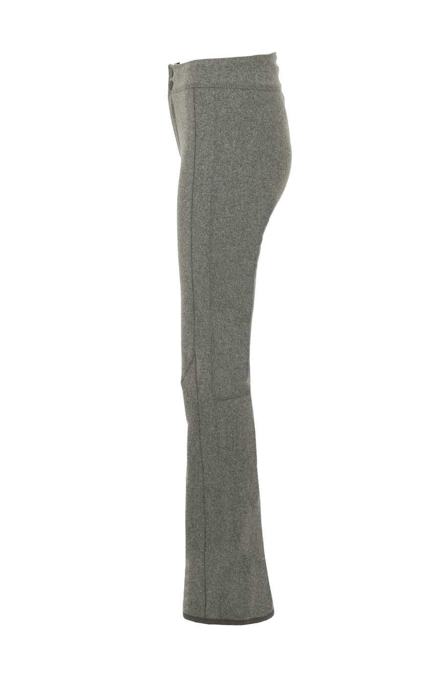 Damenskihose aus funktionalem Loden, Farbe:30-0 flanellgrau - Seitenansicht