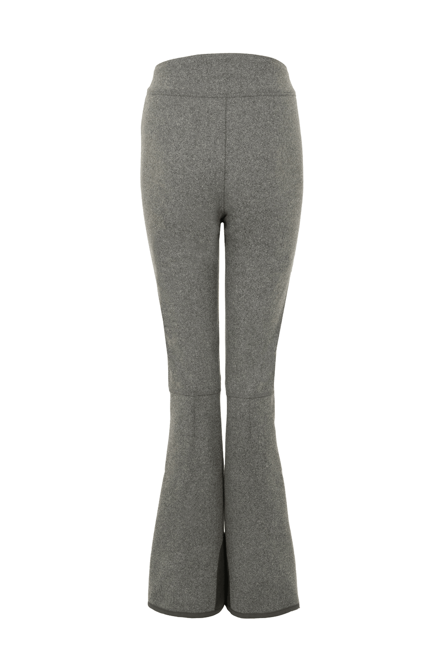 Damenskihose aus funktionalem Loden, Farbe:30-0 flanellgrau - Rueckansicht