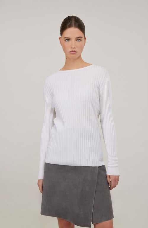 Rundhalspullover - Camelia-RB
