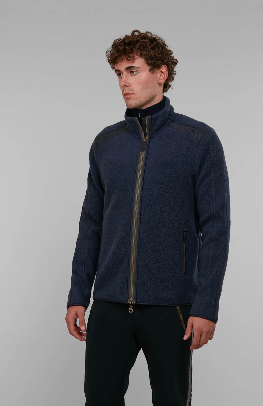 Jacke aus Biodegradable Wool Fleece - Antonio-BWF
