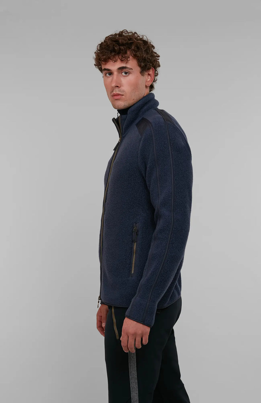 Jacke aus Biodegradable Wool Fleece - Antonio-BWF