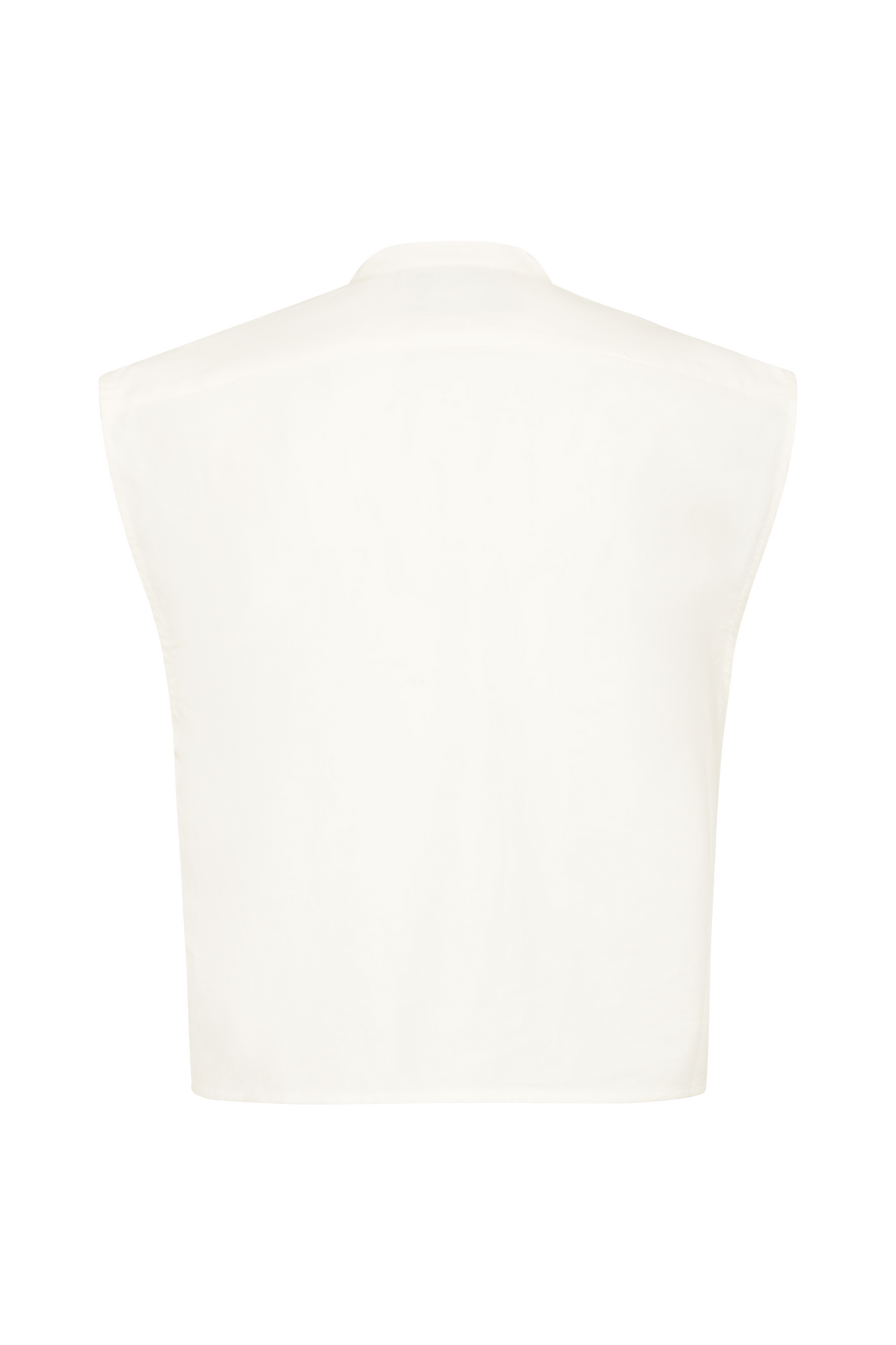Crop top with floral appliqués