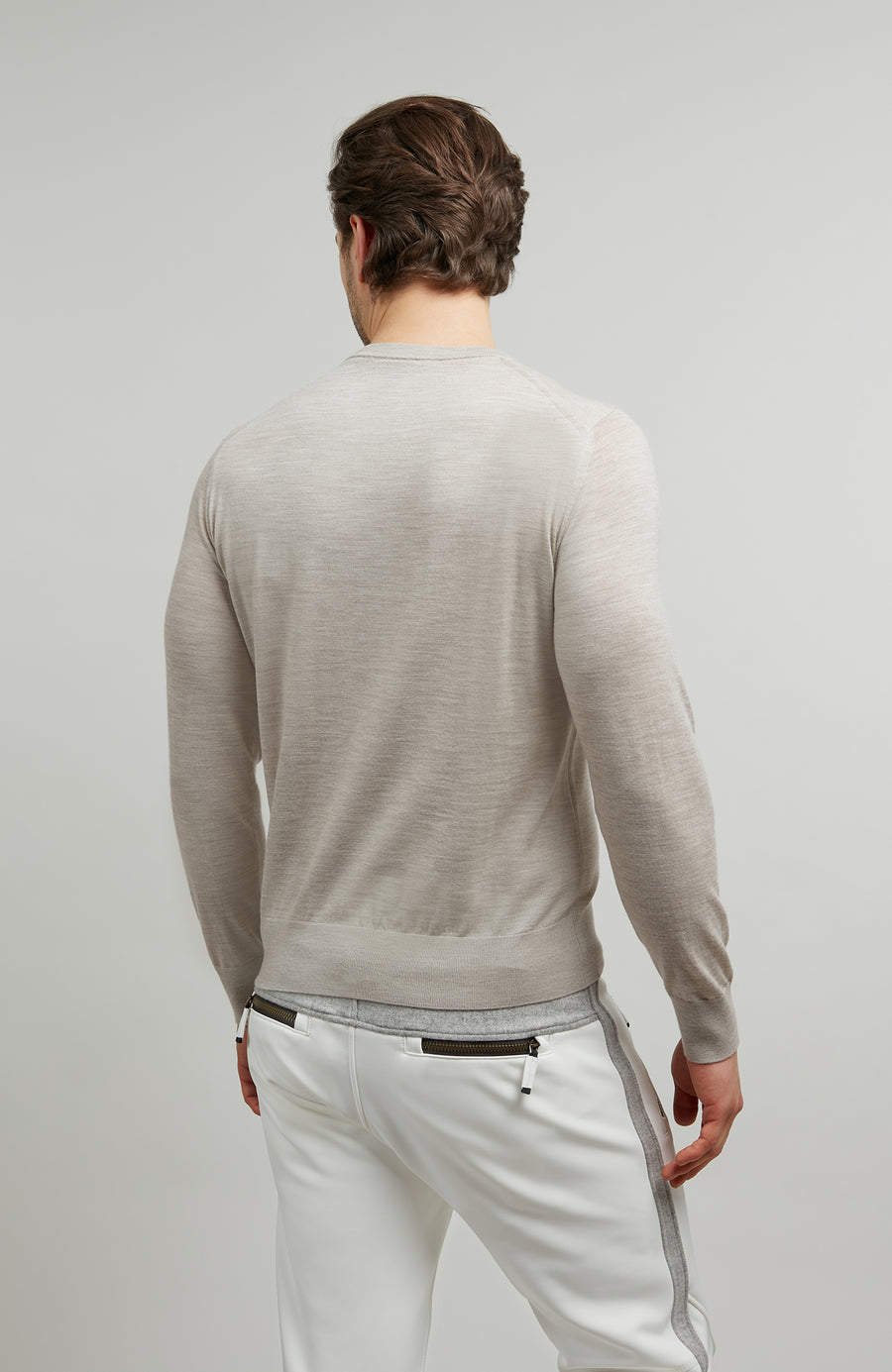Crew Neck Knit Sweater – Jones