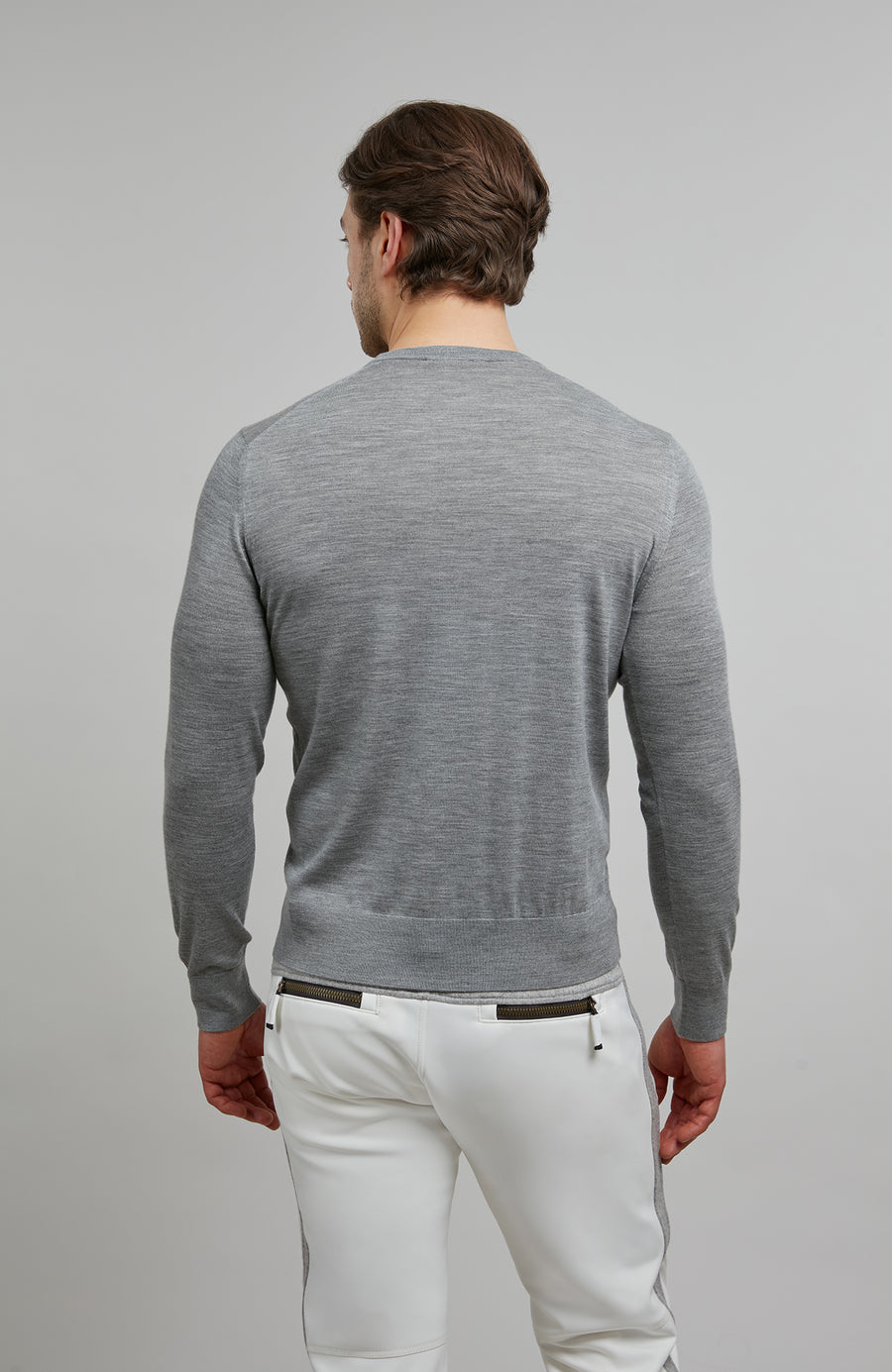 Crew Neck Knit Sweater – Jones