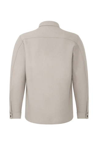 Herren Walkjacke im Holzfäller-Stil Valentin-CW (Modell 003129) in Farbe pearl, Rueckansicht– FRAUENSCHUH Kitzbühel, made in Austria