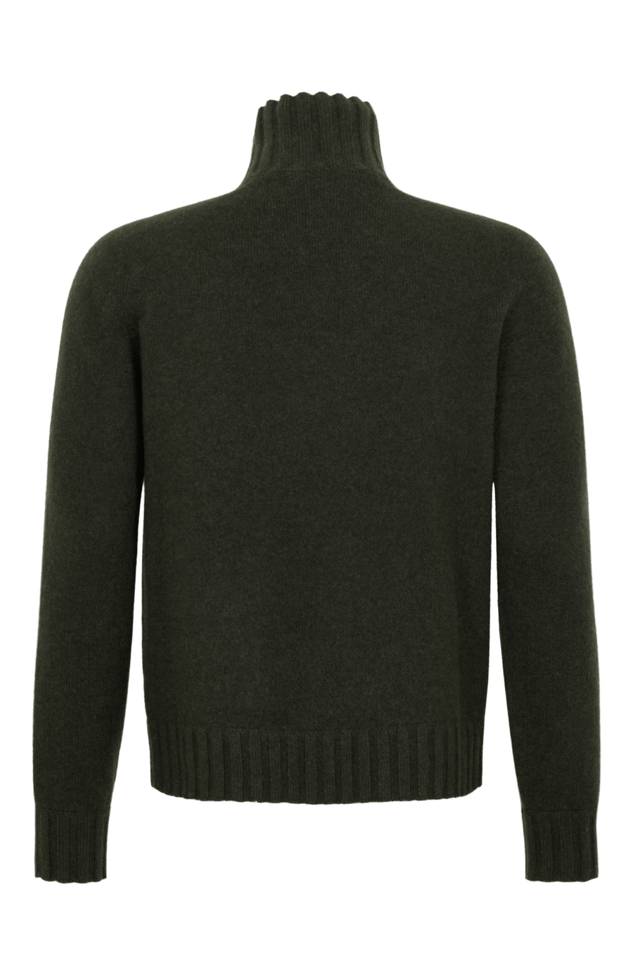 Kaschmir Rollkragenpullover Herren Aiden-WS 086549 in Grün (Farbe 84 0 Ivy – Rueckansicht Freisteller