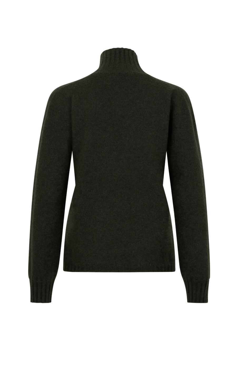 Cashmere sweater with stand-up collar - Hana