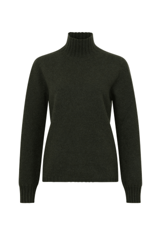 Kaschmirpullover mit Stehkragen - Hana