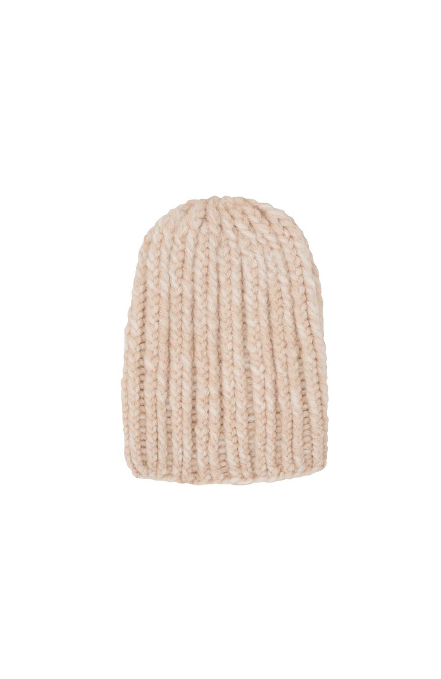 KathiMulti Bi-Color Strickmütze aus Kaschmir. Weich wie Seide, handgestrickt mit klassischem Mützen-Rippstrick. Multi-Color-Optik. Liegt angenehm auf der Haut, juckt nicht und schenkt Wärme. In der Farbe Beige (Farbe: creme)