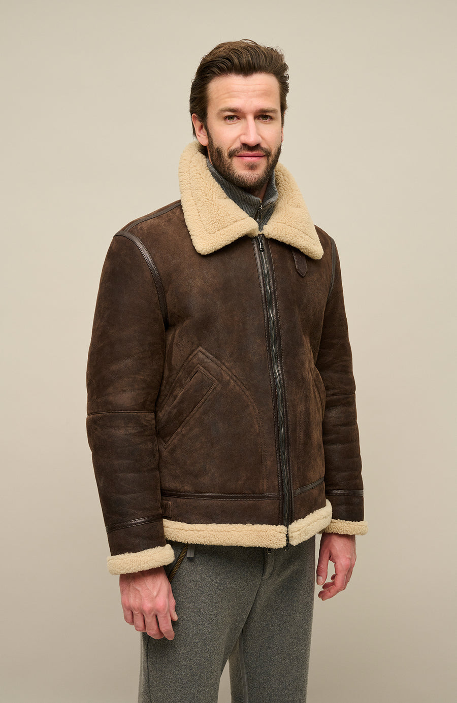 Veste en cuir Luis