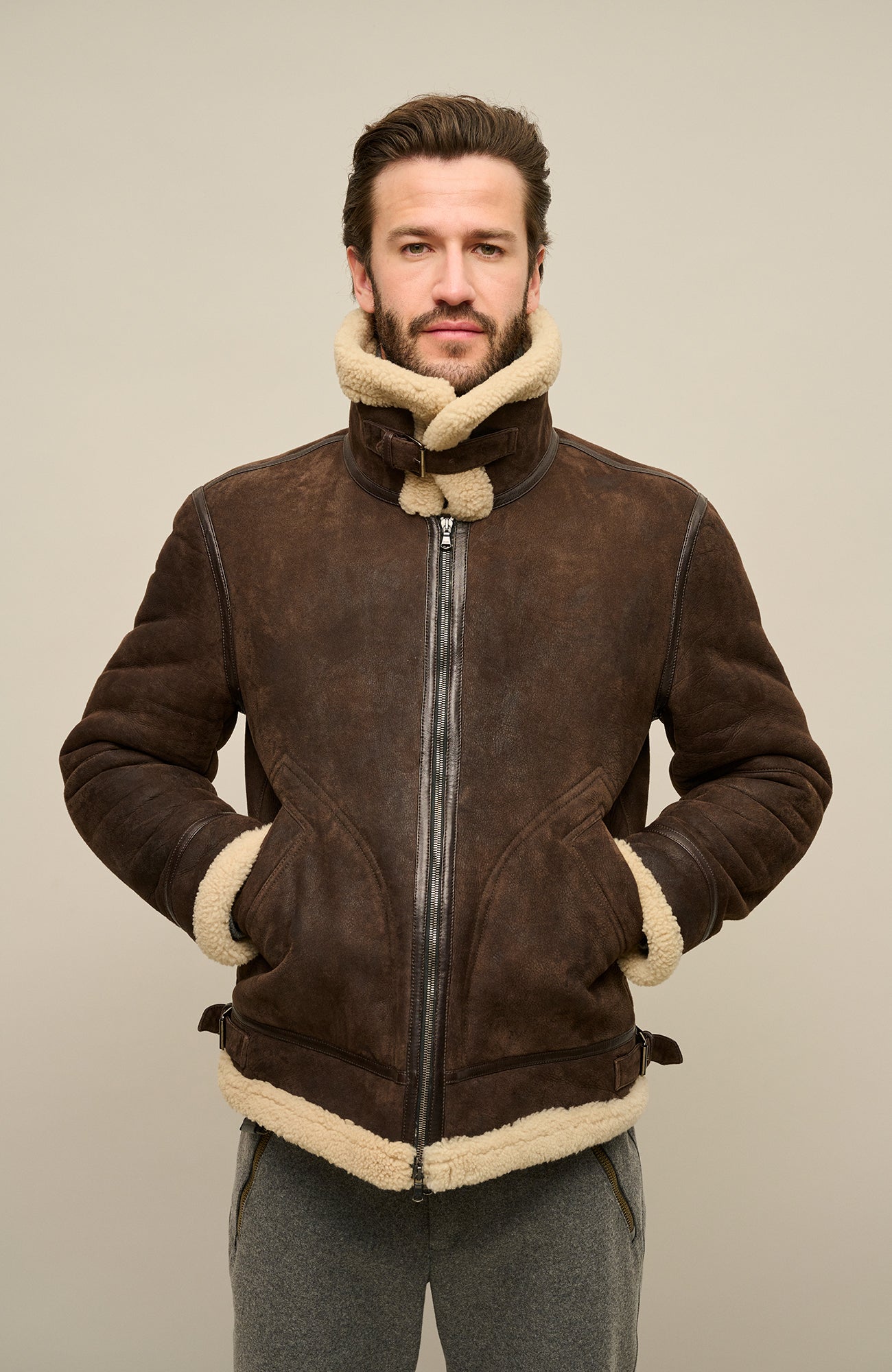 Double Zip Single Leather Jacket – Jent Louis