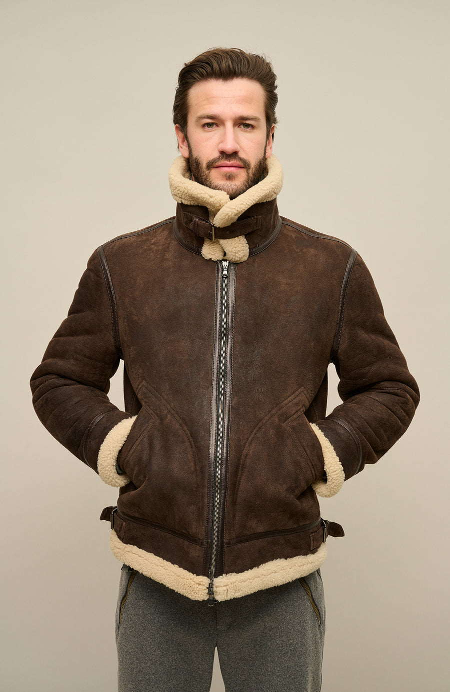 Veste en cuir Luis