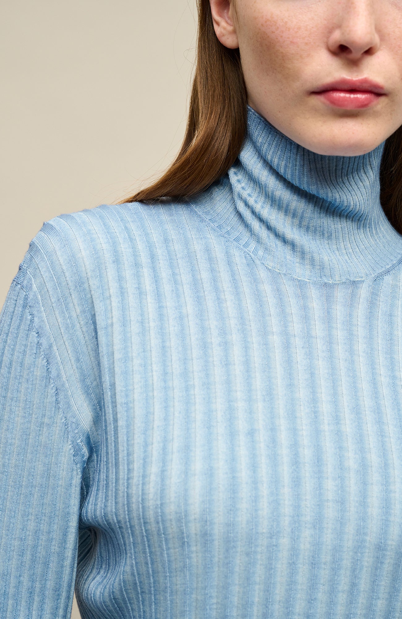 MarleenDyed turtleneck sweater