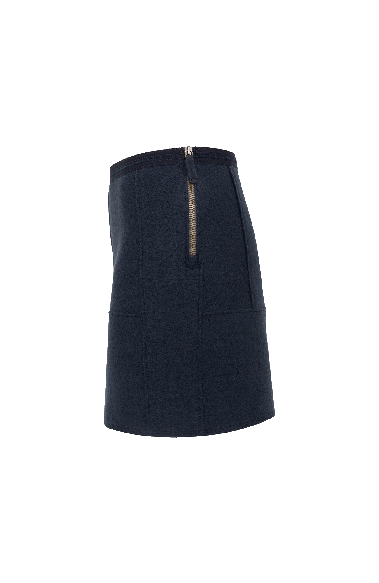 Minirock aus Walk cliff von seite
