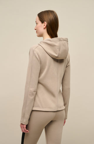 Rania Wool Powerstretch Hooded Jacket