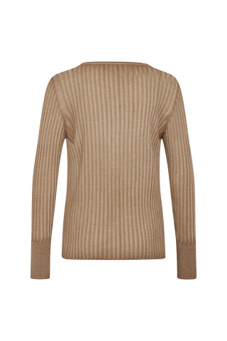 Rundhalspullover - CameliaDyed