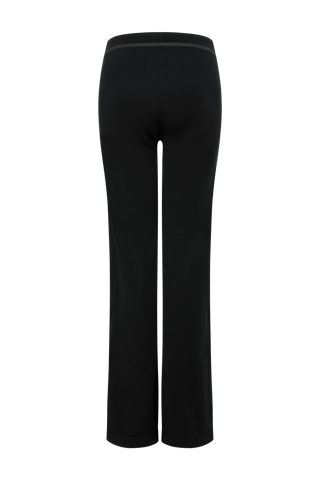 Sportliche Damenhose Inga-PSW in der Farbe Schwarz, Rueckansicht – Modellnummer 491624