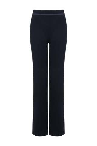 Sportliche Damenhose Inga-PSW in der Farbe dunkelblau, Vorderansicht – Modellnummer 491624