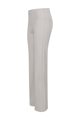 Sportliche Damenhose Inga-PSW in der Farbe sandstone, seitiche Vorderansicht – Modellnummer 491624