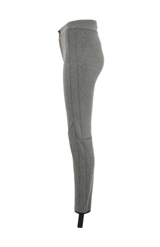 Steghose aus Loden flanellgrey von Seite