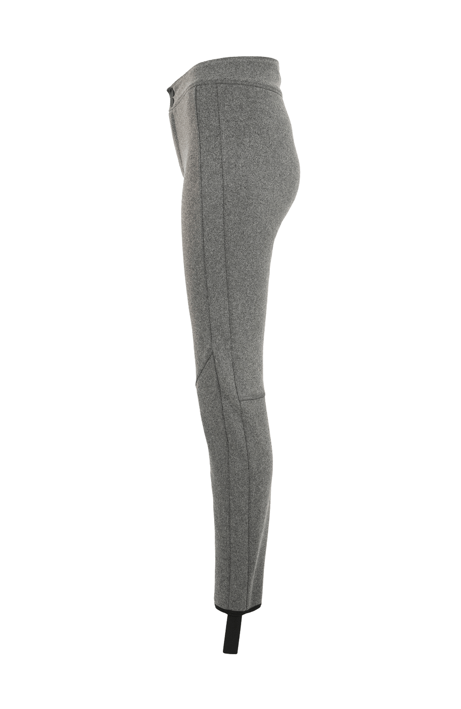 Steghose aus Loden flanellgrey von Seite