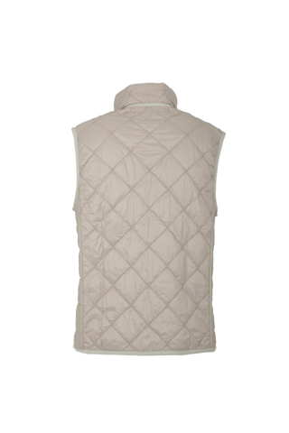 Steppweste für Herren, Modell 251614 Henri-QL, Farbe savannah Rueckansicht.