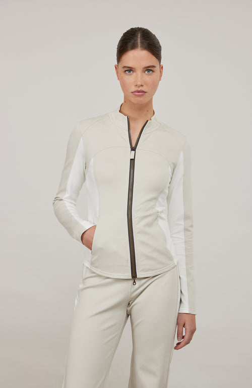 Veste en Powerstretch naturel - Jana