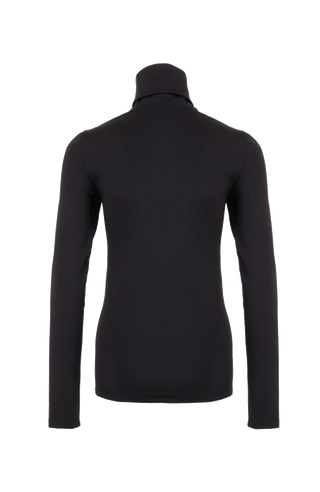 Schwarzes baselayer Unterziehshirt von hinten 