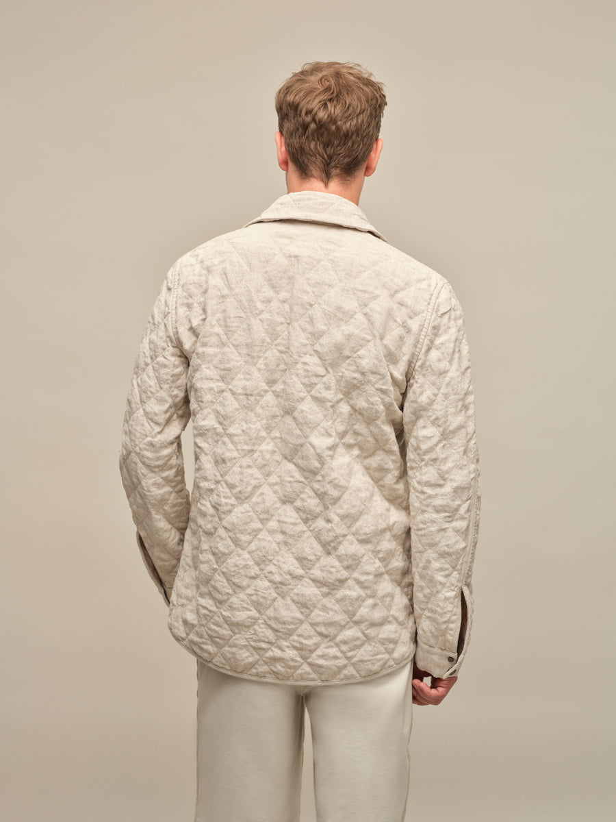 Linen shirt jacket - Vinz