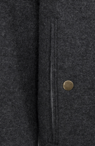 Herren Walkjacke im Holzfäller-Stil Valentin-CW (Modell 003129) in Farbe cliff Detailansicht– FRAUENSCHUH Kitzbühel, made in Austria