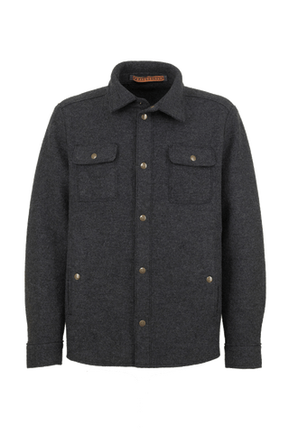 Herren Walkjacke im Holzfäller-Stil Valentin-CW (Modell 003129) in Farbe cliff Vorderansicht– FRAUENSCHUH Kitzbühel, made in Austria