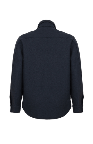 Herren Walkjacke im Holzfäller-Stil Valentin-CW (Modell 003129) in Farbe midnight Rueckansicht– FRAUENSCHUH Kitzbühel, made in Austria