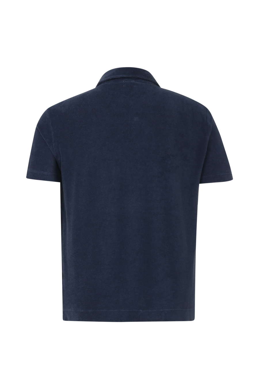 Cotton-linen terry polo shirt – WEMBLEY
