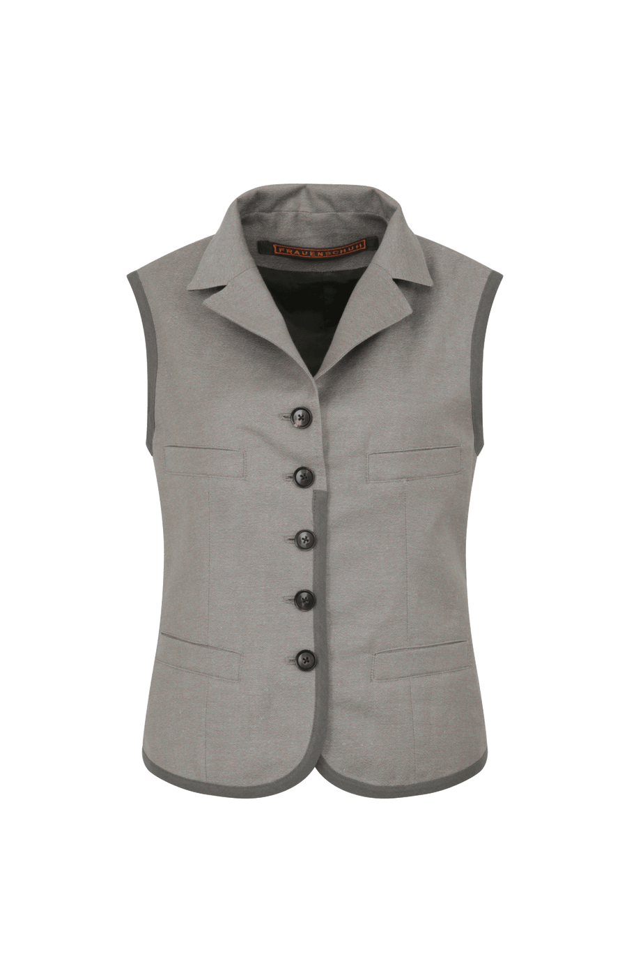 Weste aus Baumwoll-Leinen - Anya