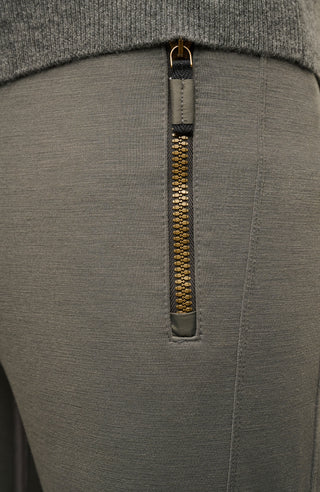 Detailansicht Herrenhose Collin-PSW, Farbe hay (57-0), elastische Wool Powerstretch-Funktionshose.