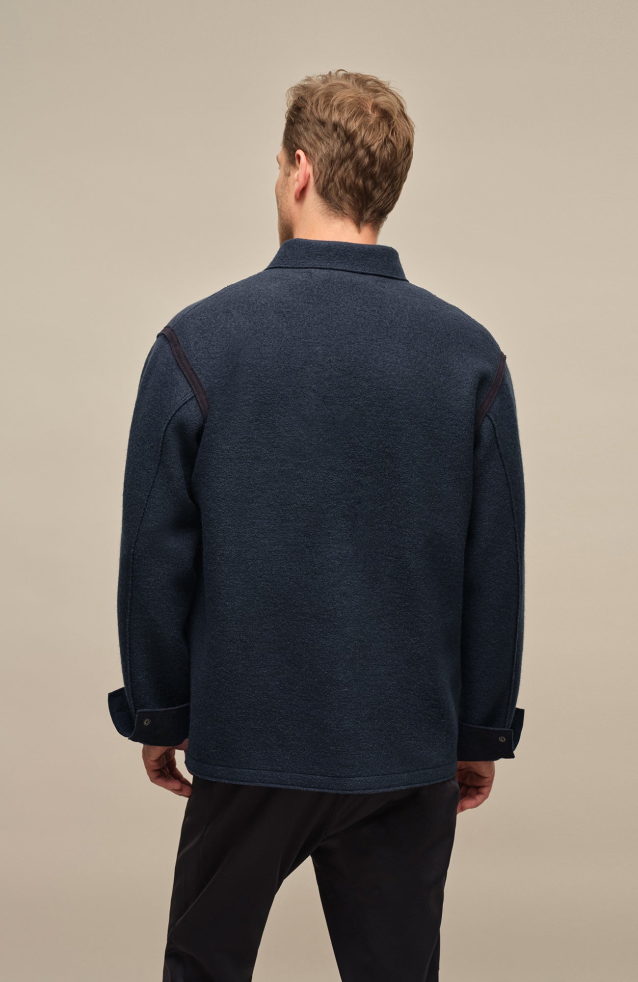 Boiled wool jacket - Yoshi