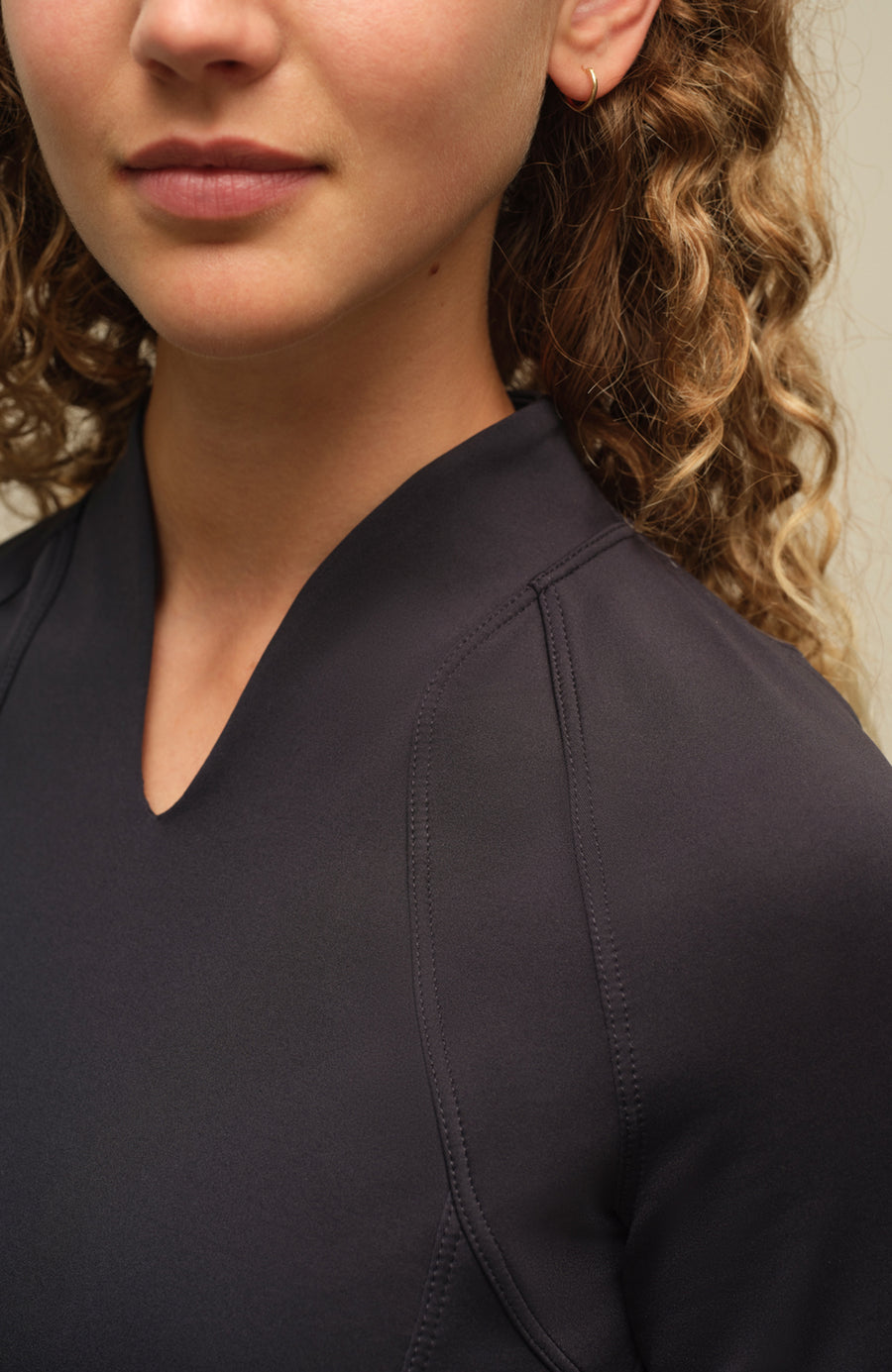 Shirt made from natural powerstretch - Zoe