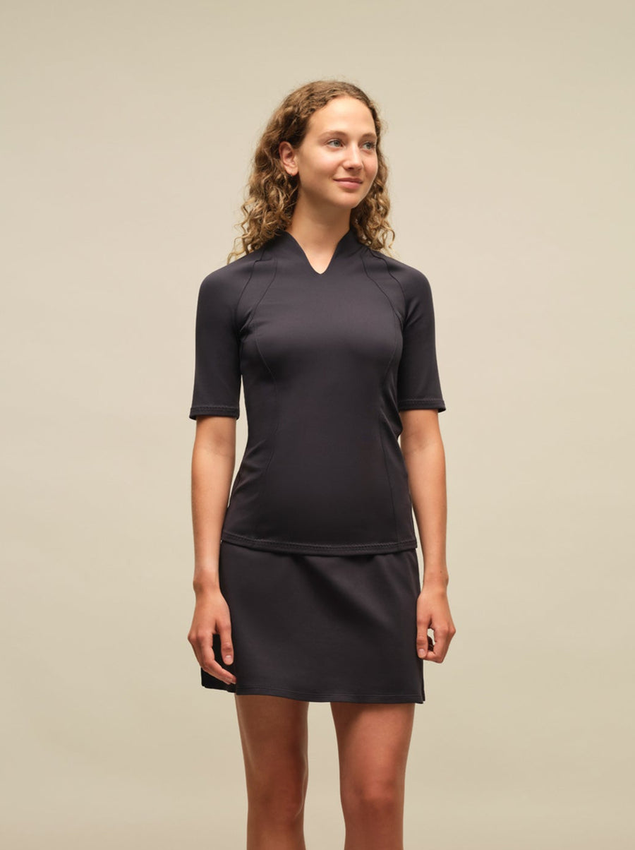 Shirt made from natural powerstretch - Zoe