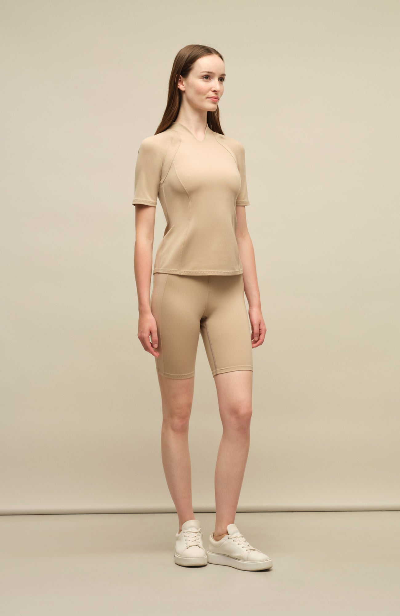 Shirt made from natural powerstretch - Zoe