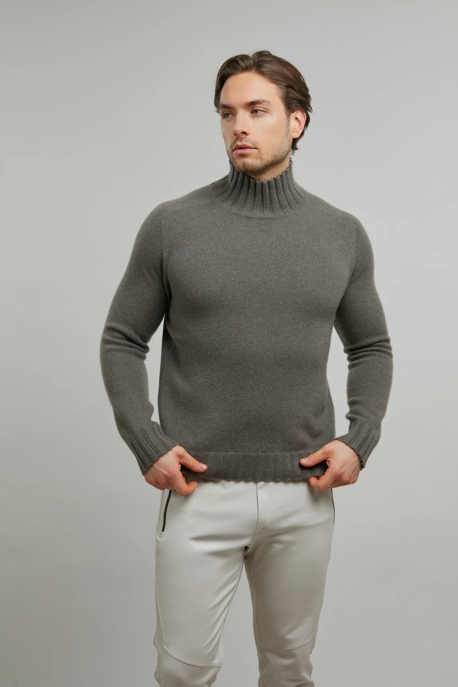 Kaschmirpullover mit Rollkragen - Aiden-WS