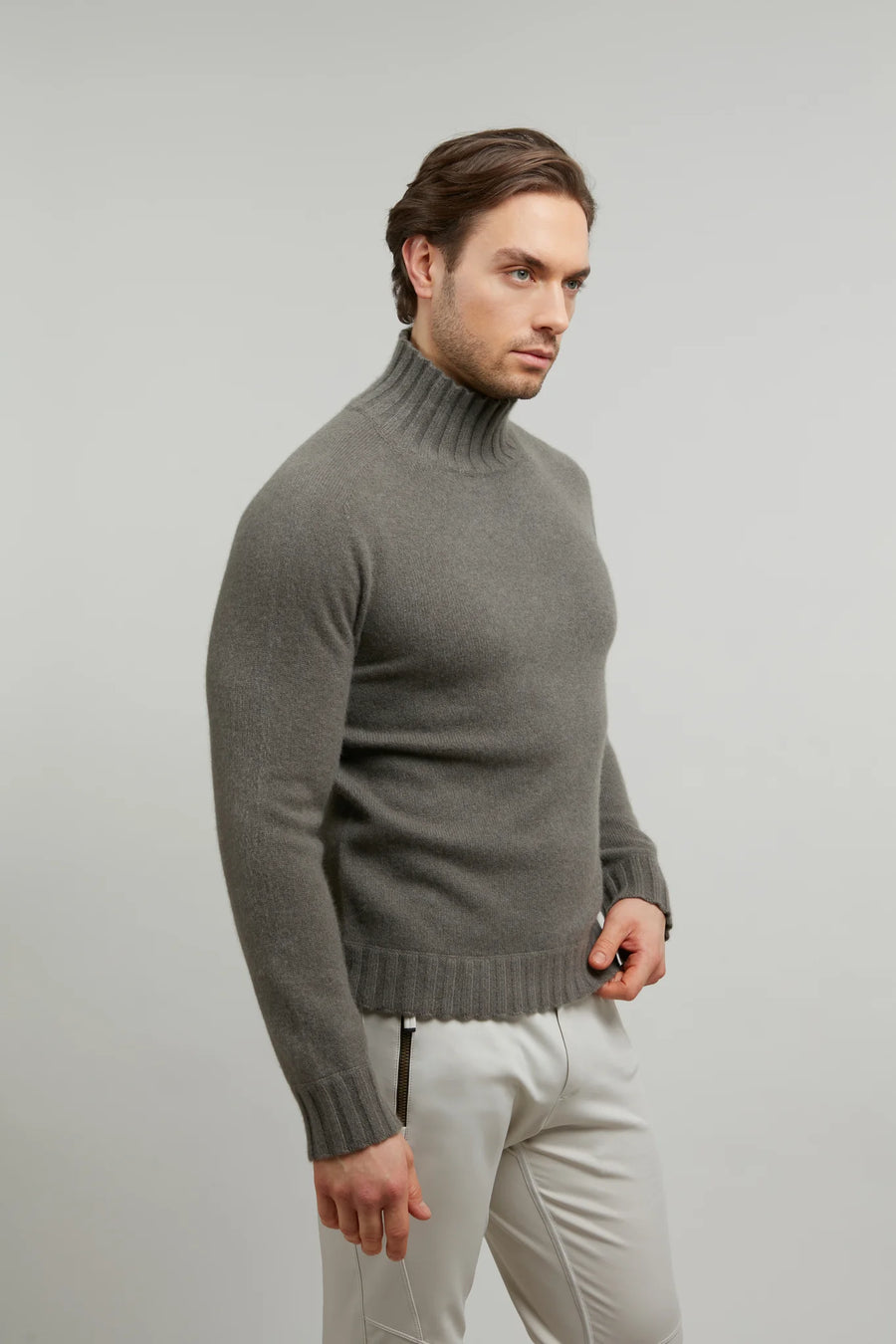 Kaschmirpullover mit Rollkragen - Aiden-WS