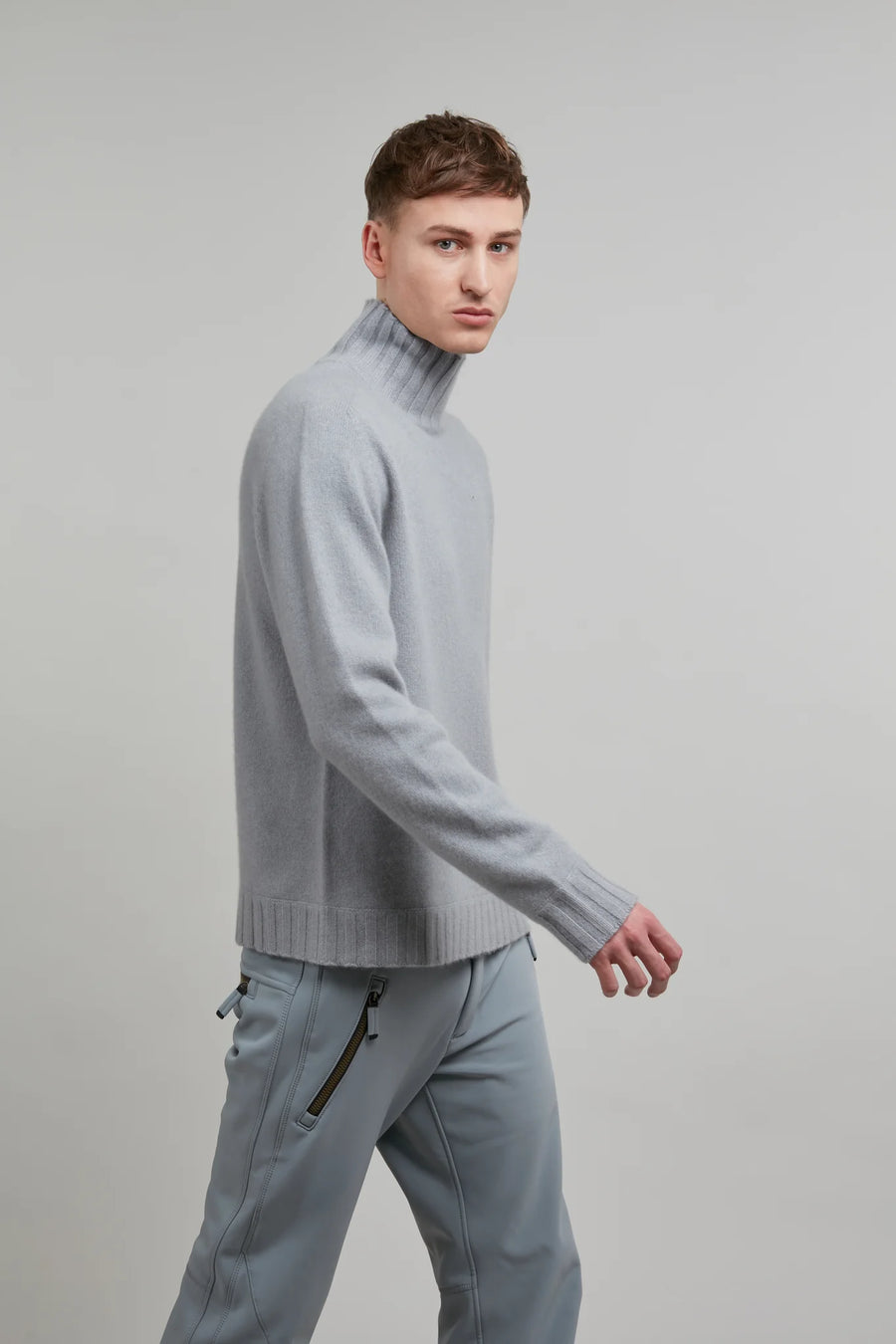 Kaschmirpullover mit Rollkragen - Aiden-WS
