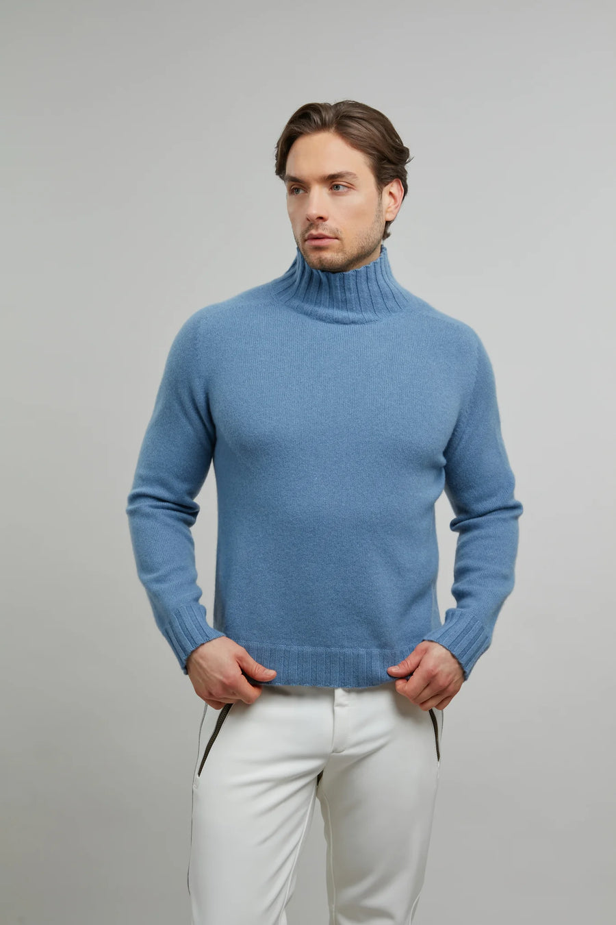 Kaschmirpullover mit Rollkragen - Aiden-WS