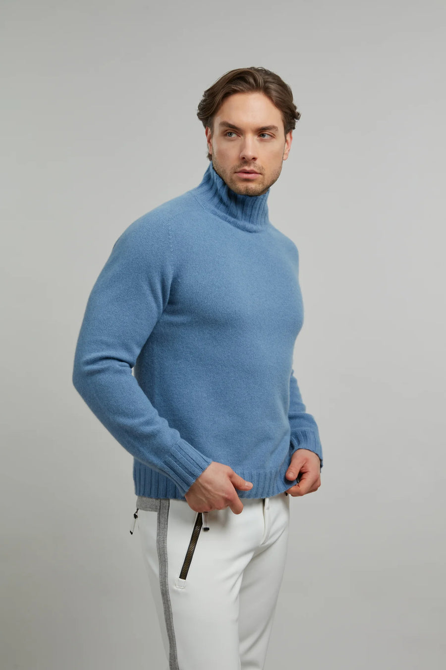 Kaschmirpullover mit Rollkragen - Aiden-WS