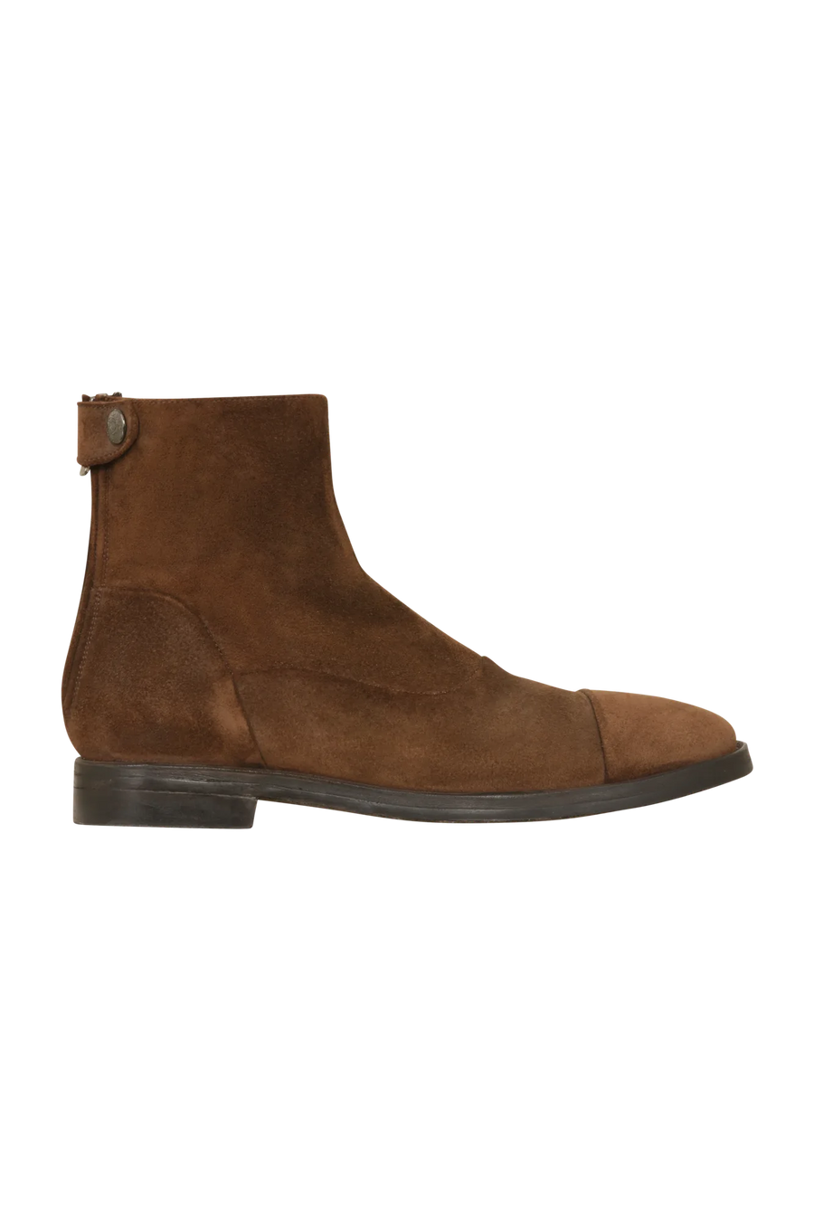 Havana Back Zipper Boots aus Veloursleder - Kris