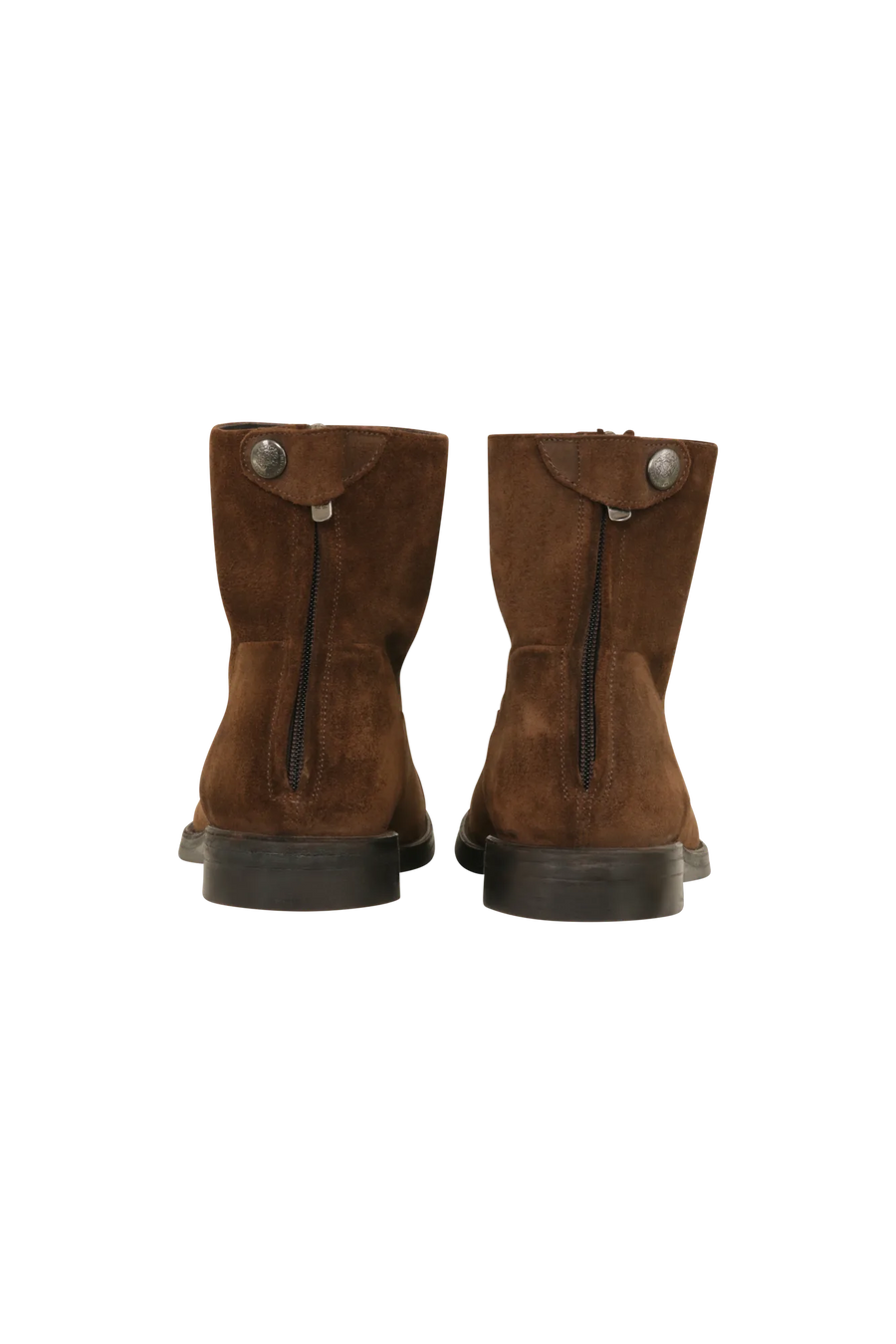 Havana Back Zipper Boots aus Veloursleder - Kris
