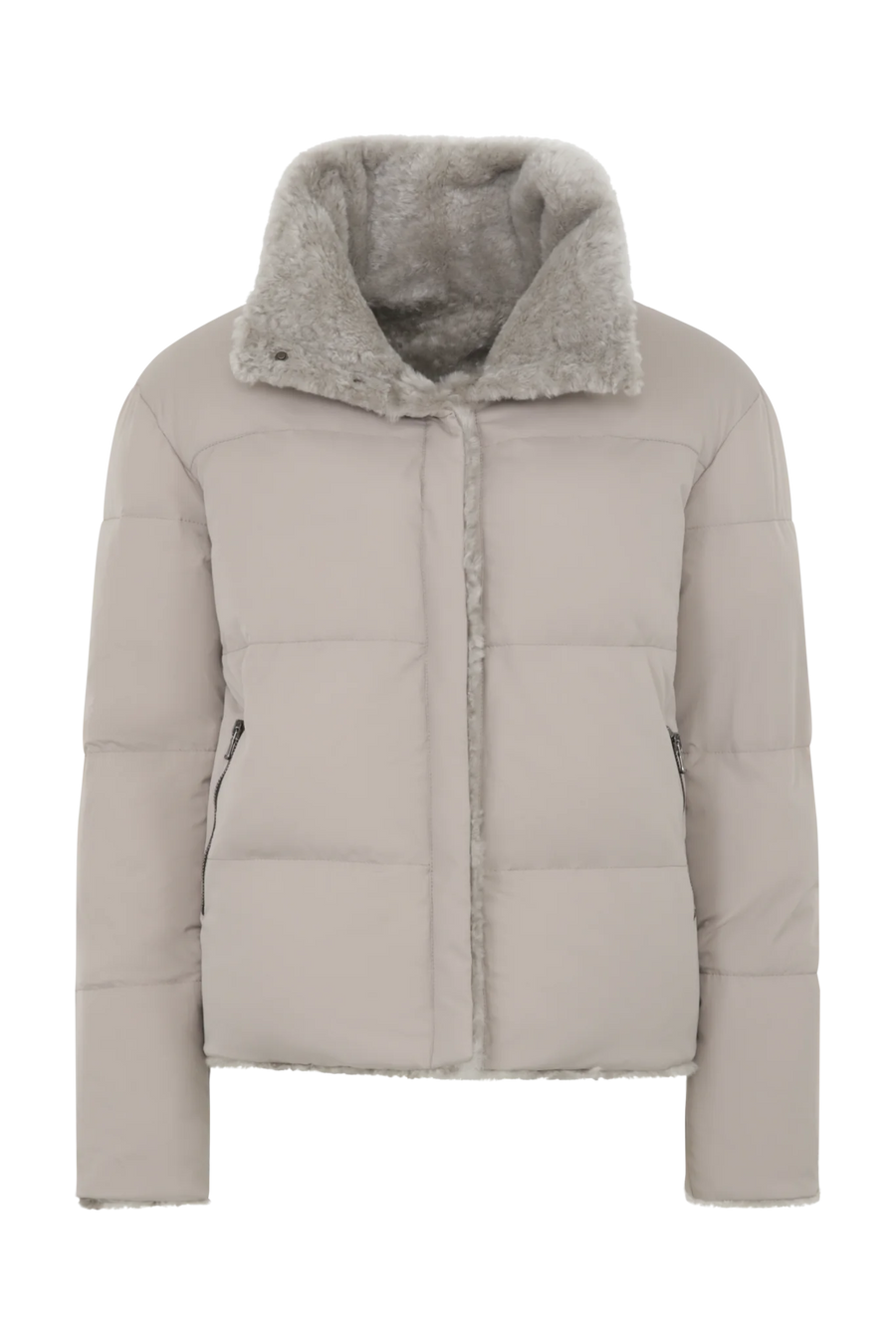 Lammfelljacke mit Daunenfüllung - Alea-LL