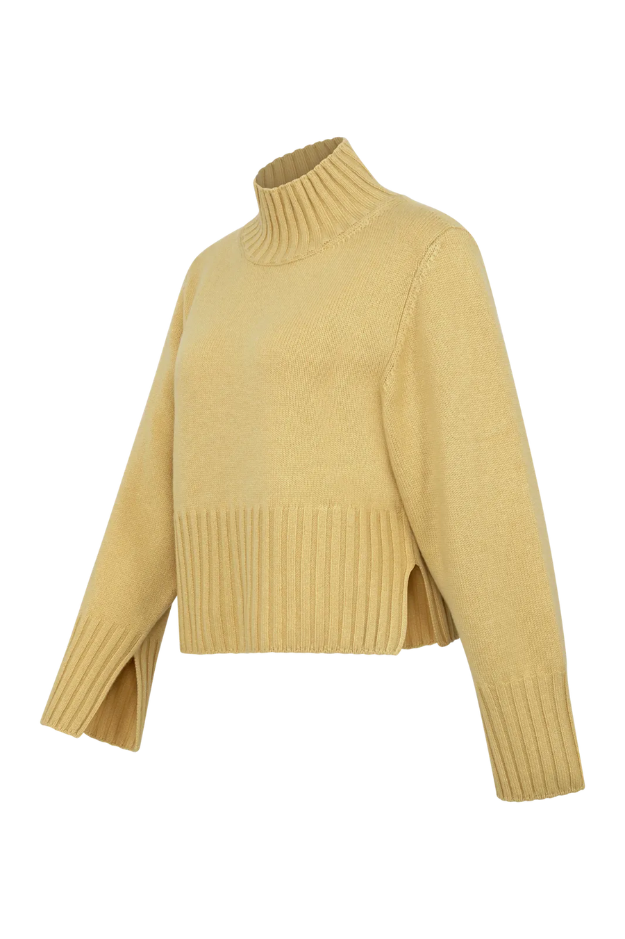 Kaschmir Strickpullover mit Rollkragen - Alva-WS